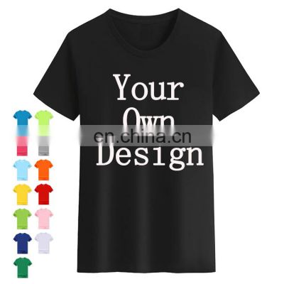 High quality factory price custom color casual 100% cotton men's t-shirt