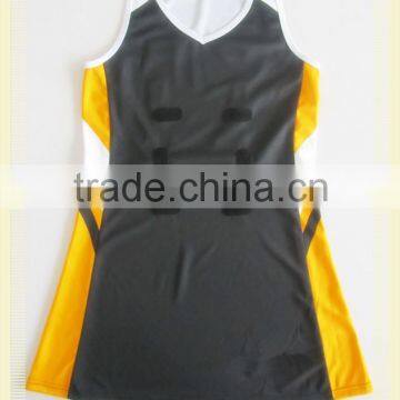 Design your own style cheap netball dress,netball jersey