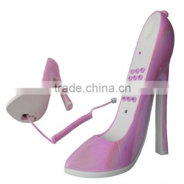 fancy high-heeled shoe shaped telephone