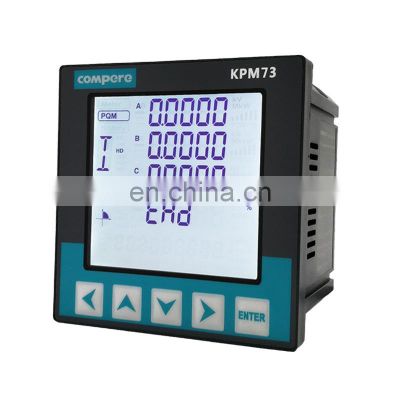 2-51st THD 0.5S modbus 380V 230V three phase digital display remote control electric power meter