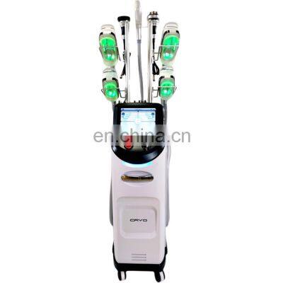 Best fat freezing machine 5 cryo handles 360 cryolipolysis RF body contouring machine