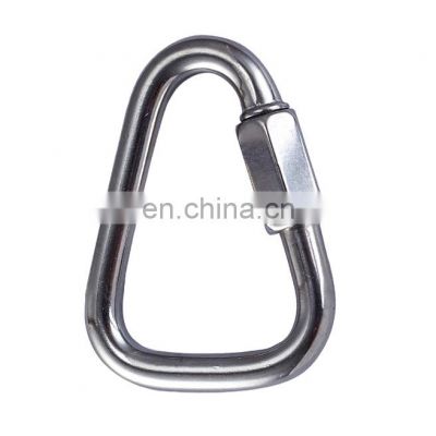 JRSGS Top Quality 304/316 Manufacturer Stainless Steel Delta Shaped Quick Link Triangle Chain Connector