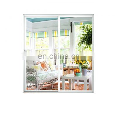 Canada style PVC energy saving sliding window and door welding pvc window