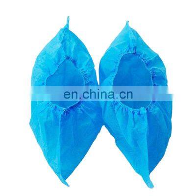 High quality Disposable blue non-woven Isolation shoe cover