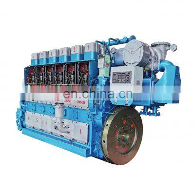 Made in China 6 cylinders 1100HP 1000rpm 6210ZLC Zibo / Zichai medium speed boat engine