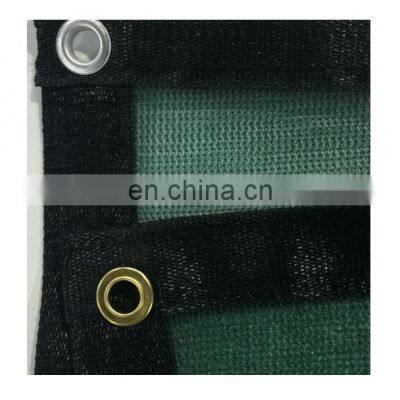 HDPE construction safety nets dark green building safety mesh screen with grommet