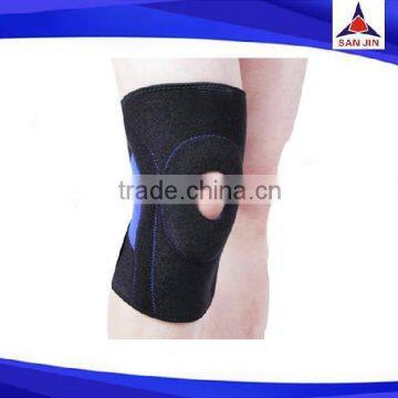 Adjustable stabliser cotton knee sleeve weight training sports safety