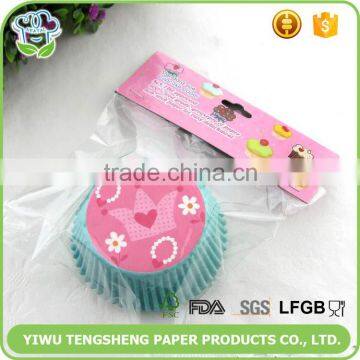 muffin baking cup,cup cake cases with header card