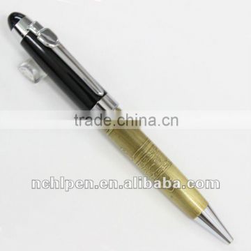 lesar metal pen with copper clip