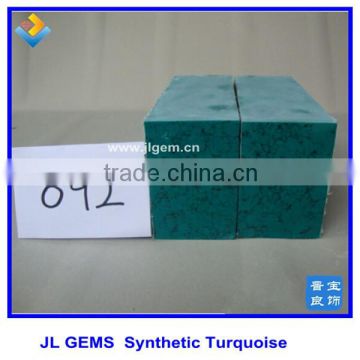 Factory Price Synthetic Big Block Green Turquoise raw material