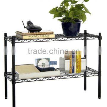 wrought iron wire rack display