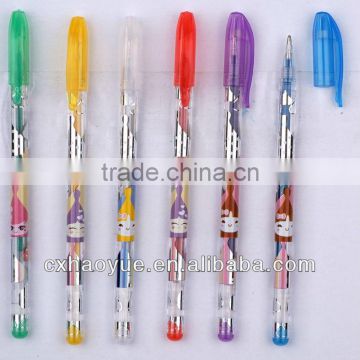 Zhejiang high quality BP scented glitter pen