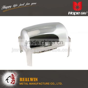 High quality square roll top chafing dish