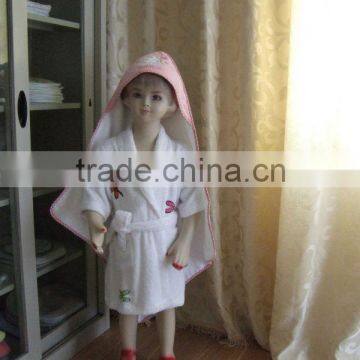 cotton children' s bathrobes