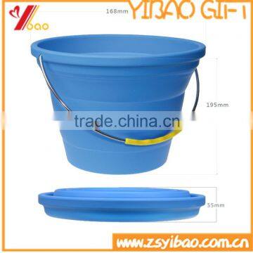 Cheap price Fishing Silicone foldable bucket