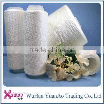 best price 40/3 polyester yarn on plastic dye tube raw white