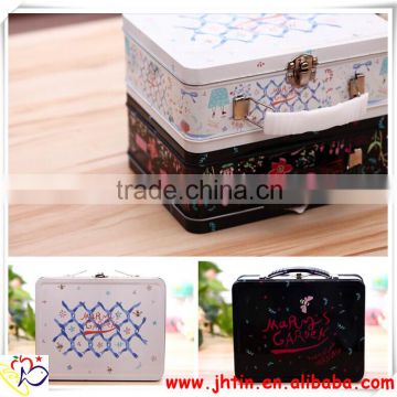 Tin Boxes with Handle for packing dongguan alibaba