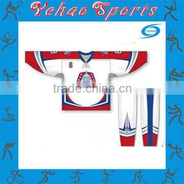 Breathable&dry fit custom ice hockey jersey