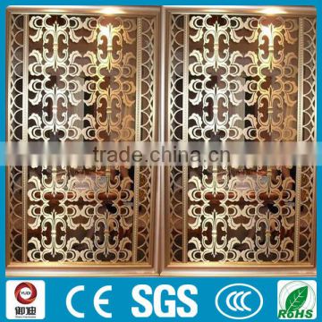 stainless steel folding screen room divider