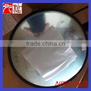 indoor small convex mirror with black cover
