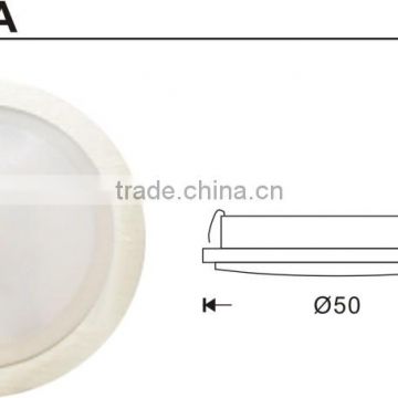 1W super thin recessed Round led under cabinet light
