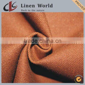 5S High Quality Plain Dyed 100%Linen Fabric