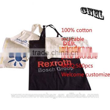 promotional durable cotton shoppper bag