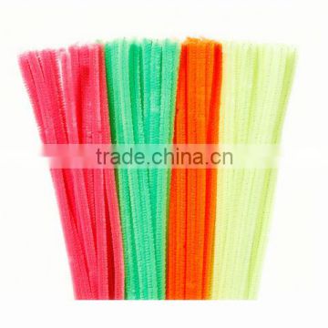 100 Chenille Stems Pipe Cleaners 6mm x 12 inch Assorted for Event Decoration