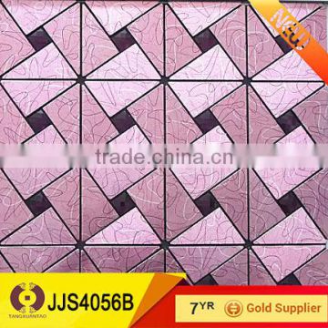Interior decoration ceramic wall tile mosaic by aluminum (JJS4056B)