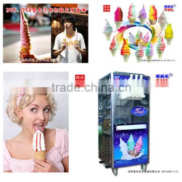 TML Wholesale Price Differrent Flavours New Soft Ice Cream Making Machine, Soft Ice Cream Maker Machines on hot sale