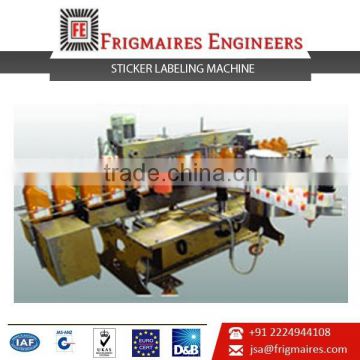 Well Known Supplier Selling Sticker Labelling Machine at Market Rate