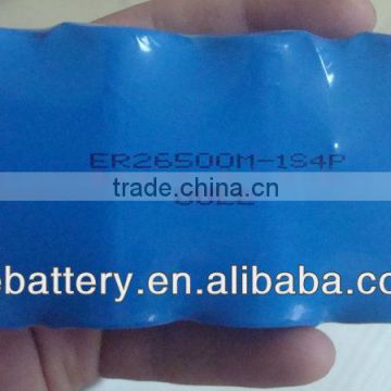 C ER26500 3.6V 26000mah high capacity battery pack