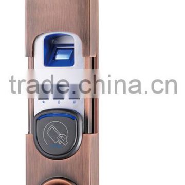 fingerprint lock with card and mechanical key