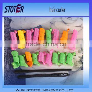 Hair Style No Hurt Plastic Hair Curler