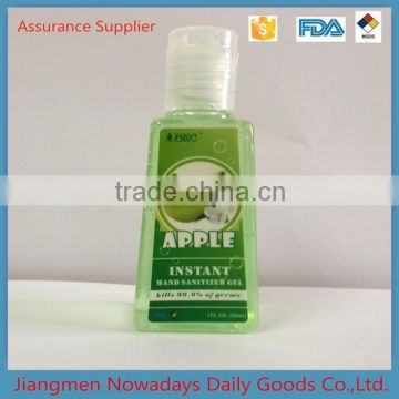 Best quality professional green apple hand sanitizer