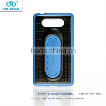 2013 Great fashion design TPU+PC stander mobile phone case for Nokia N820