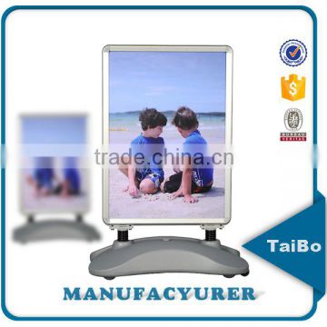 advertising aluminum outdoor poster a stand made in China