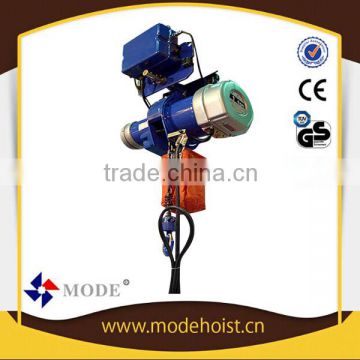 China supplier electric chain hoist with electric trolley,best electric chain hoist made in china
