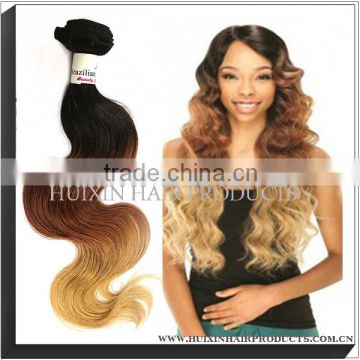 Virgin Hair Extensions Wefts.Cheap Ombre Hair Extension