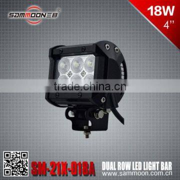 4'' 18w off road cree led light bar SM-21X-018A