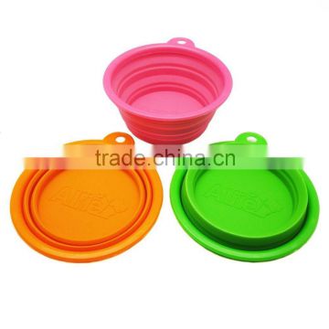 Silicone Pet Expandable/Collapsible Travel Bowl