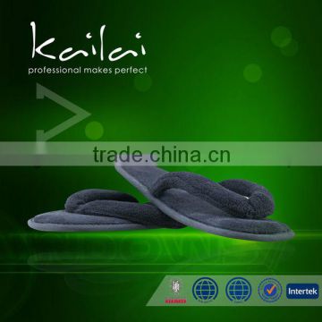 bathroom slipper sets for hotel/Disposable Closed Toe Slippers/terry cloth flip flop slippers