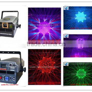 Disco dj lighting 3w /4w rgb laser light animation laser light