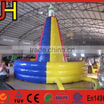 High quality inflatable climbing wall, inflatable rock climbing wall