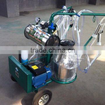 Moveable Vacuum double tanks milking machine