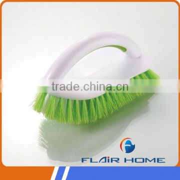 plastic cleaning clothes washing scrub brush with soft grip handle DL2010