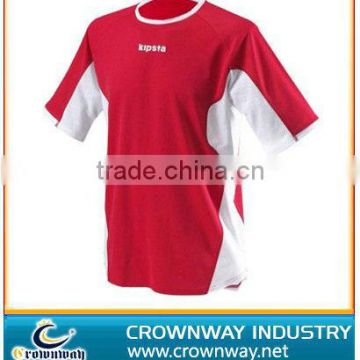 Professional mens wicking sports jersey, soccer shirt