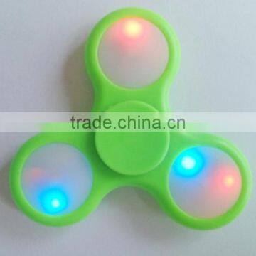 Wholesale Aluminum Metal LED Light Hand Spinner Fidget Hand Spinner With LED Light