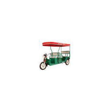 Lead-acid battery electric assist pedicab , electric tricycle for passenger 20Ah