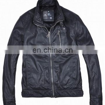 2015 new model designer motorbike leather jacket